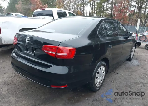 2015 Volkswagen Jetta 2.0L S из США, поврежденный, VIN 3VW2K7AJ0FM263921